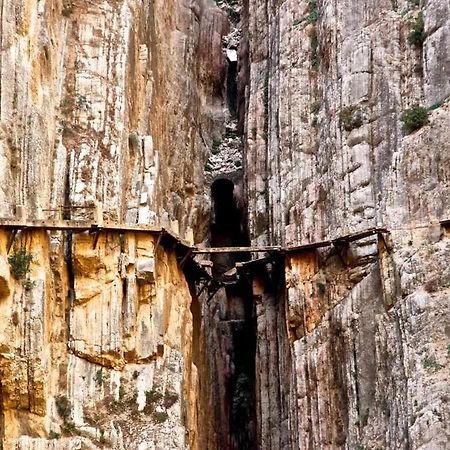 Casa Rural El Chaparro El Chorro Zewnętrze zdjęcie